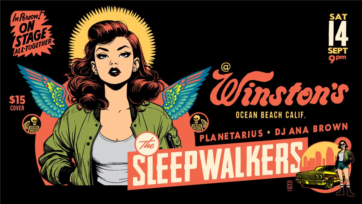 Cumbia en la playa with The Sleepwalkers, Planetarius & Dj Ana Brown