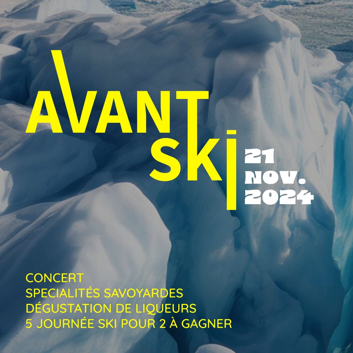 Avant-Ski \ud83c\udfc2  Afterwork sp\u00e9cial Montagne !