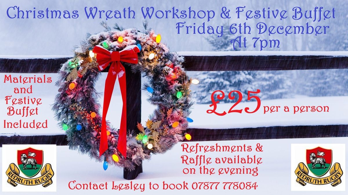 Wreath workshop & festive buffet