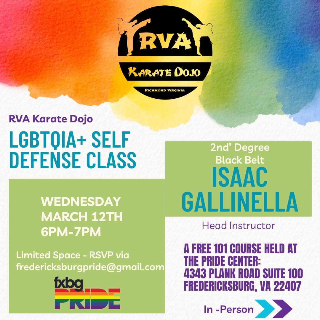 LGBTQIA+ Self Defense Class - FREE 