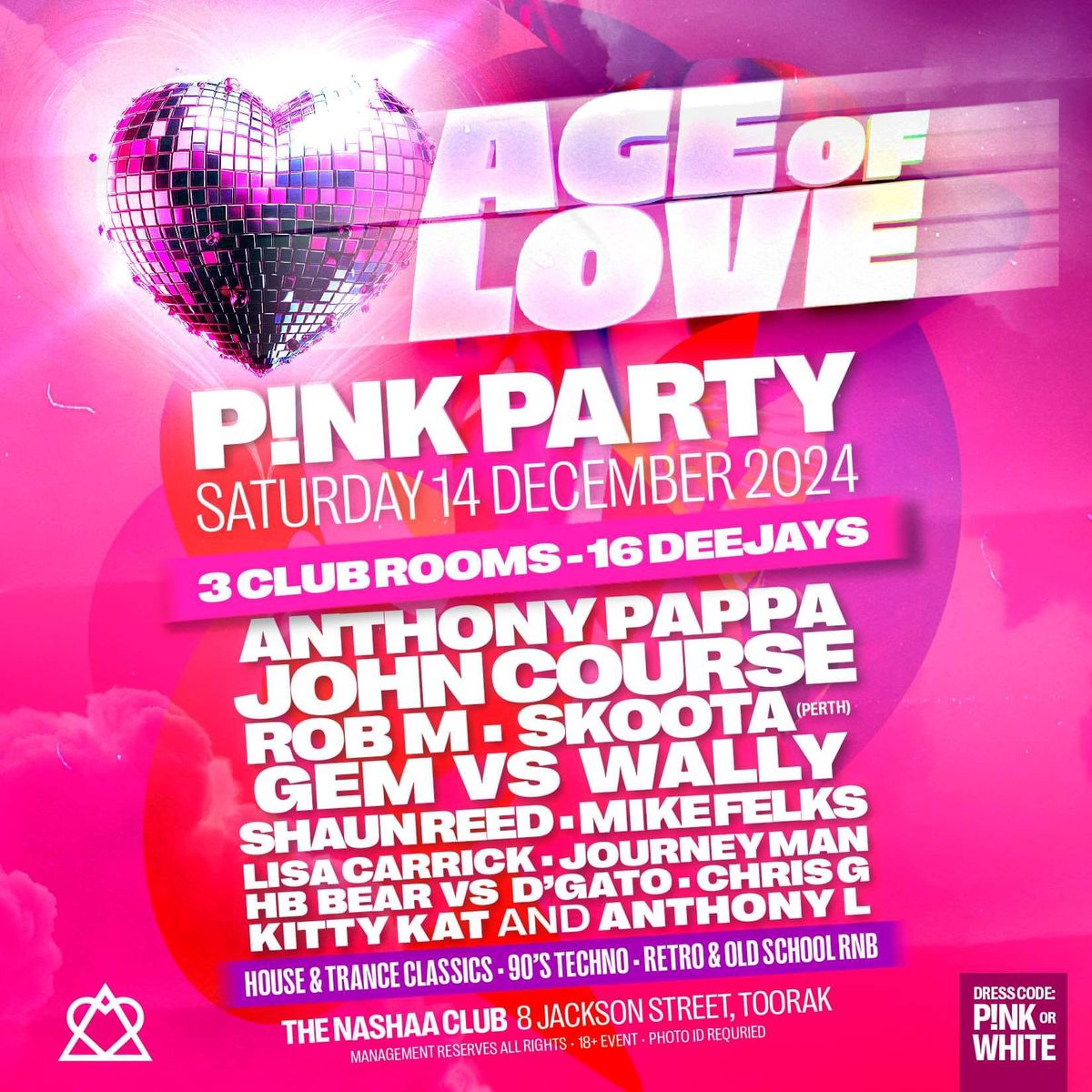 Age Of Love - P!NK PARTY