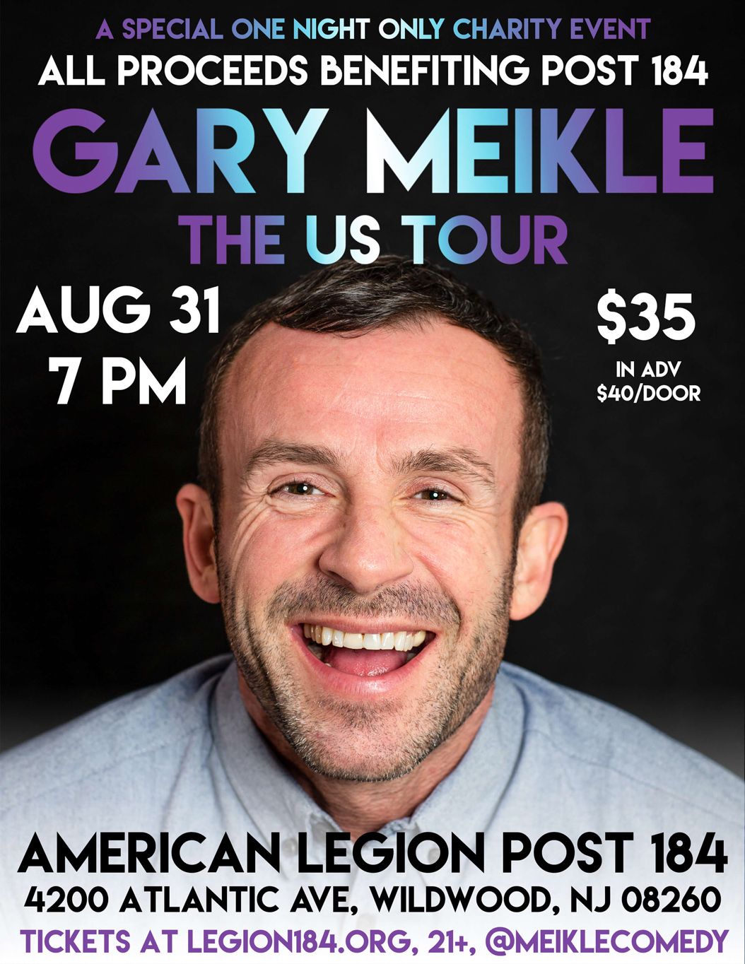 Gary Meikle at Alhambra Theatre - Dunfermline