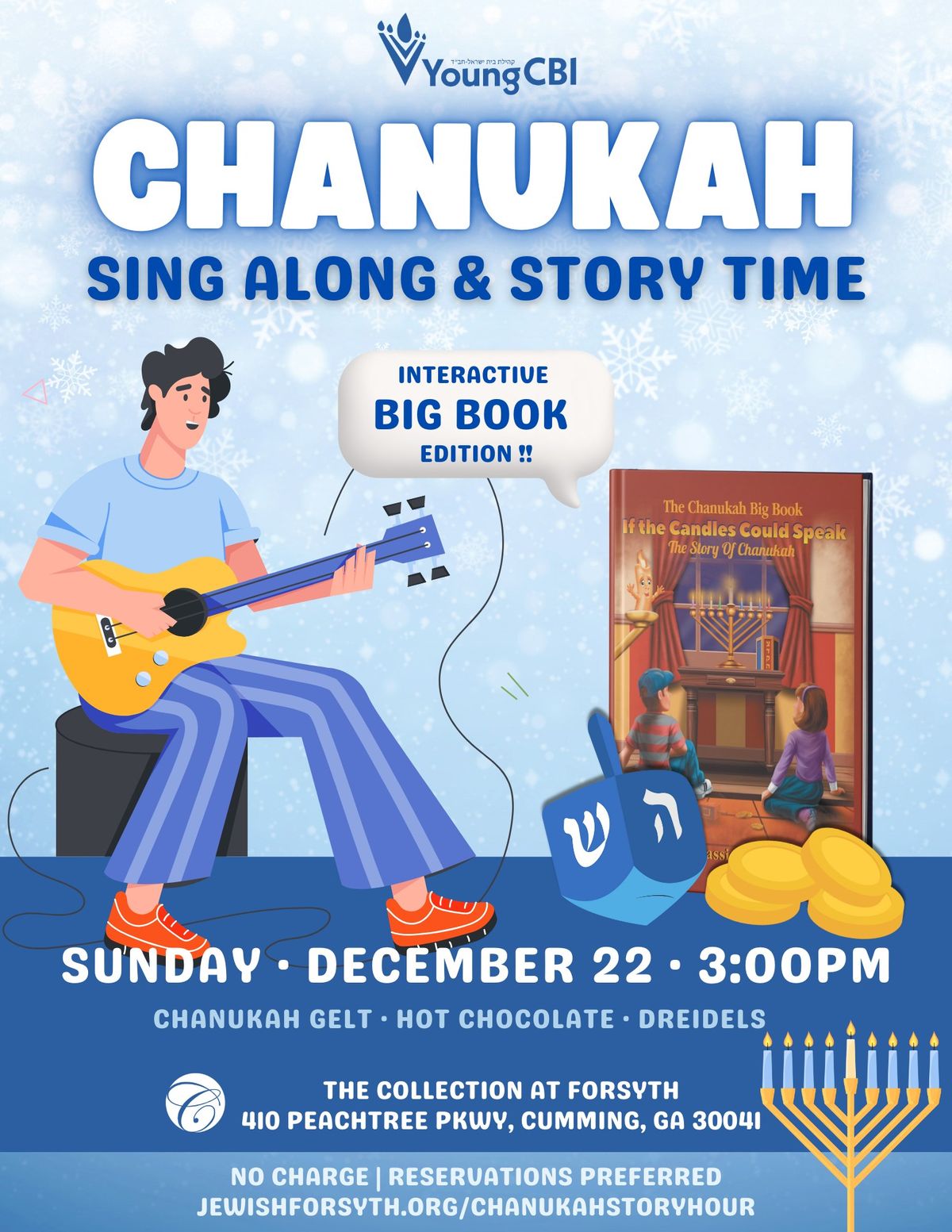 Chanukah Story Hour & Sing Along