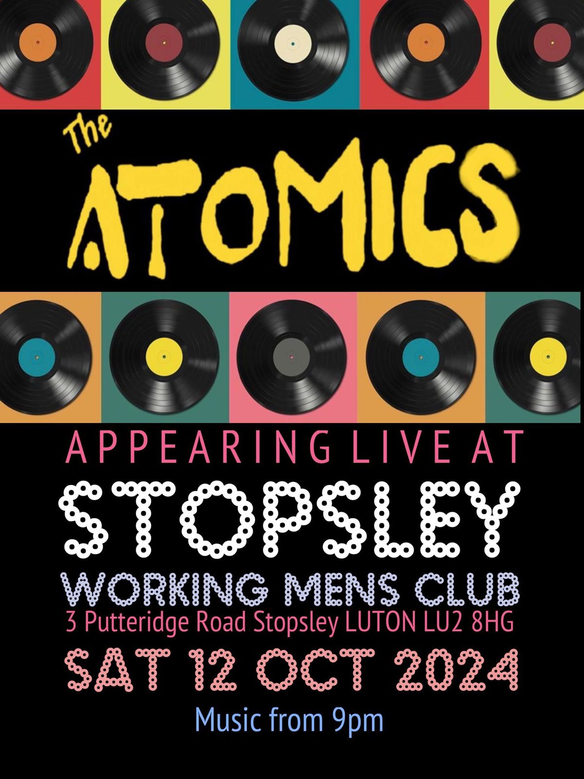 The Atomics at Stopsley WMC Luton