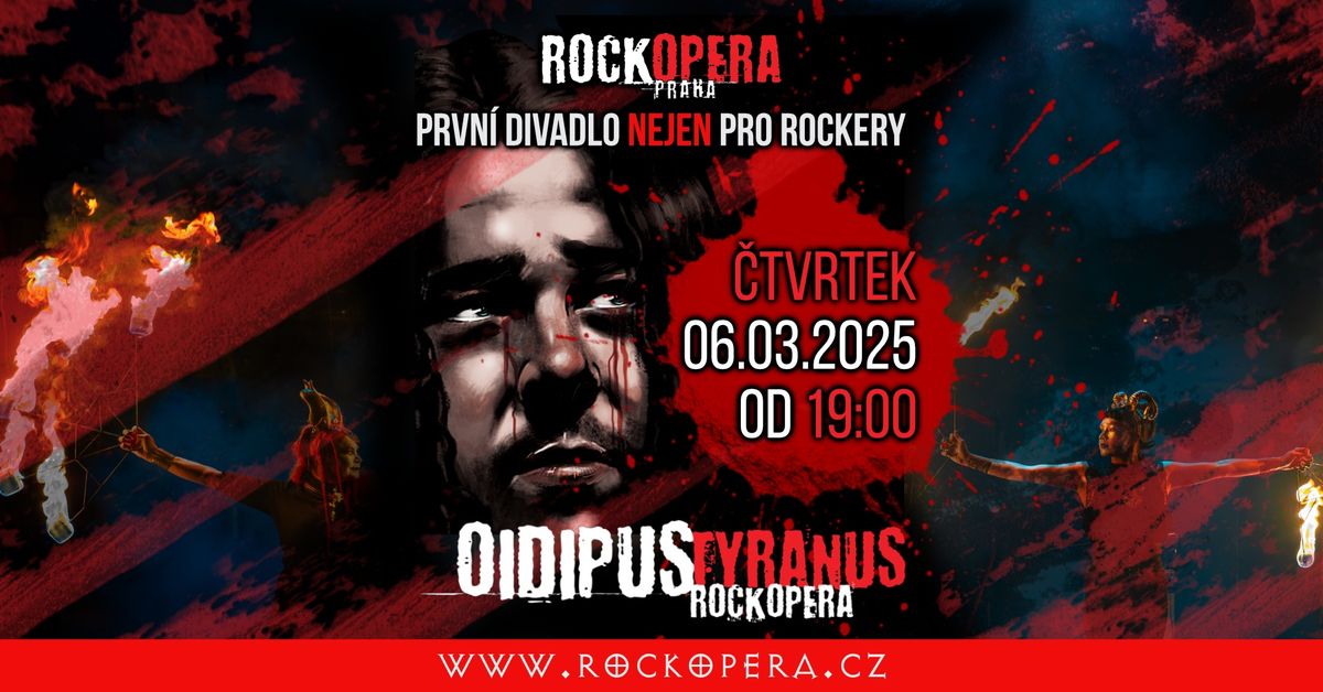 Oidipus Tyranus | RockOpera Praha