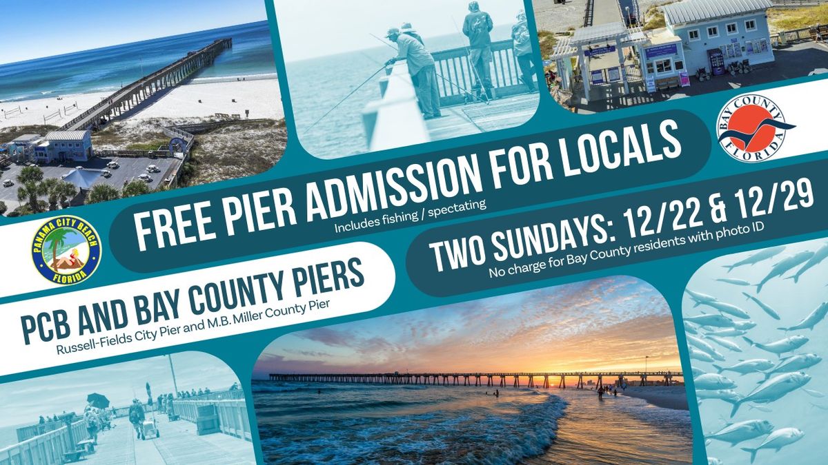 FREE Pier Admission for Locals 12\/29 (Includes Fishing & Spectating) 