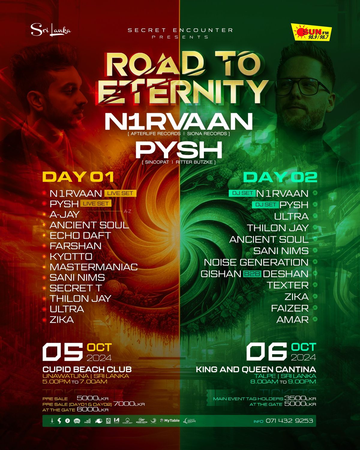 ROAD TO ETERNITY - N1RVAAN (Afterlife) x PYSH (Ritter Butzke) - LIVE ACT - BACK TO THE ISLAND DREAM