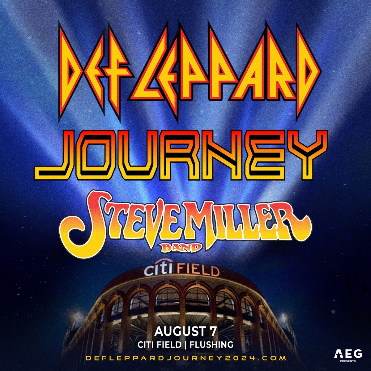 Def Leppard \/ Journey: The Summer Stadium Tour and Steve Miller Band