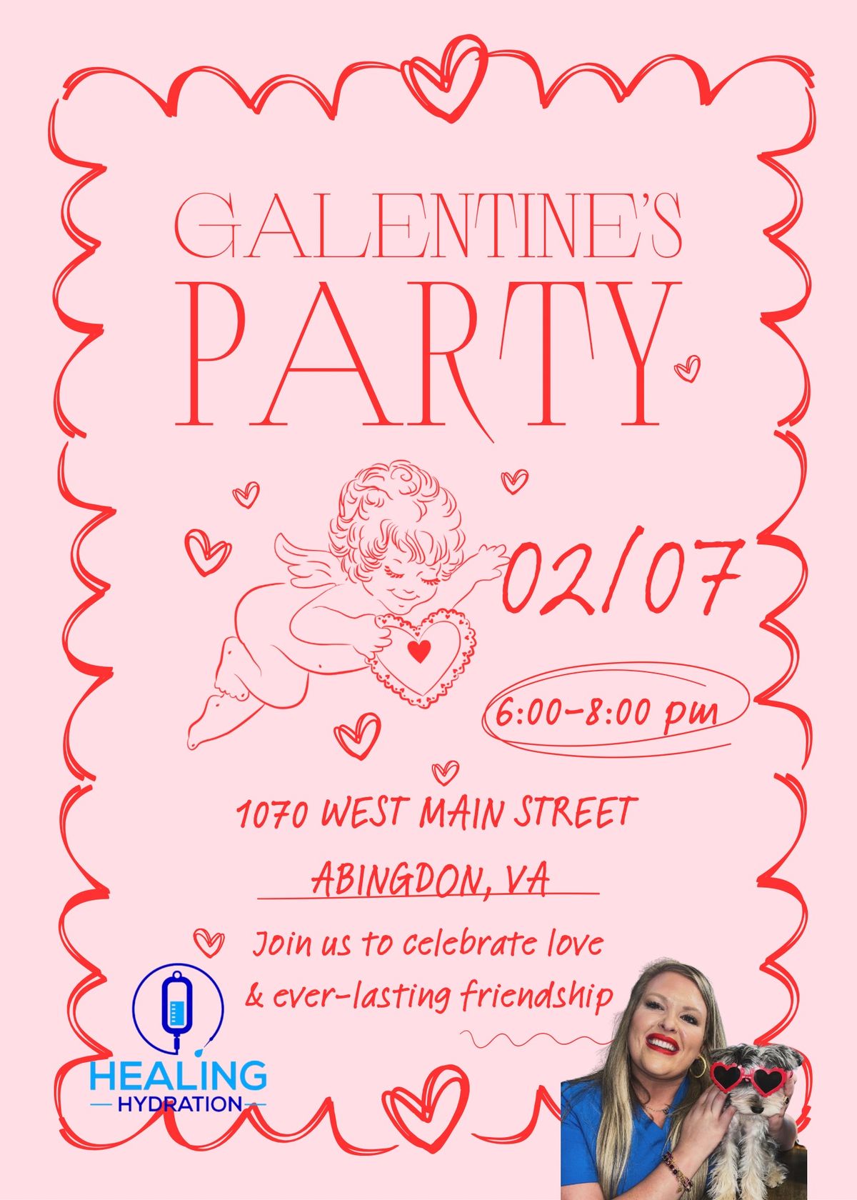 Galentine\u2019s At Healing Hydration 