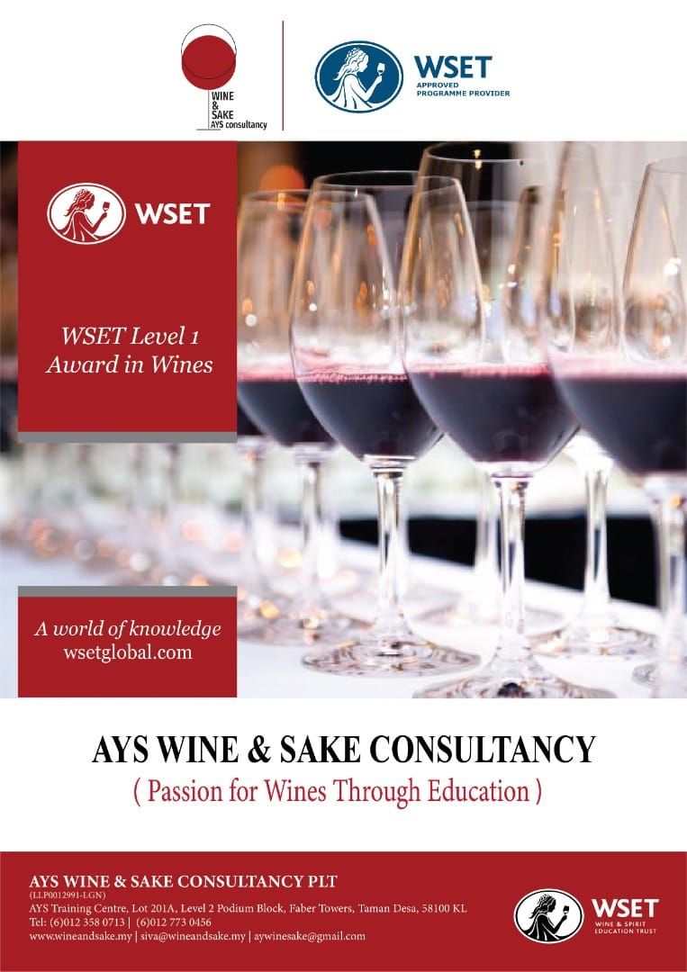 WSET\u00ae Level 1 Award In Wines@KL