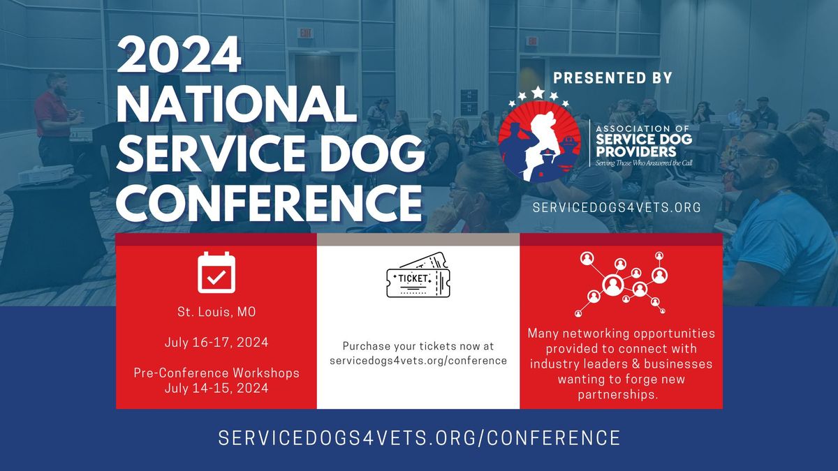 2024 National Service Dogs Conference