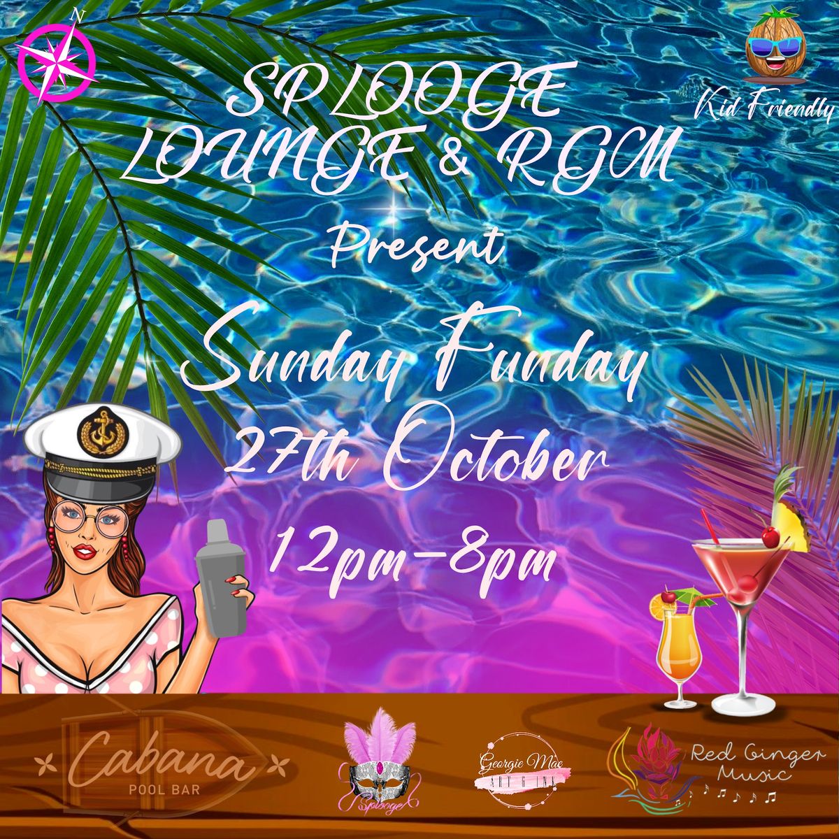 Splooge Lounge & Red Ginger Music Pool Party