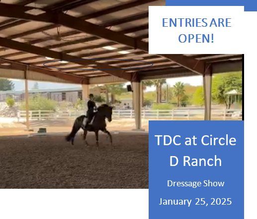 TDC at Circle D Ranch Level 2 Recognized Dressage Show