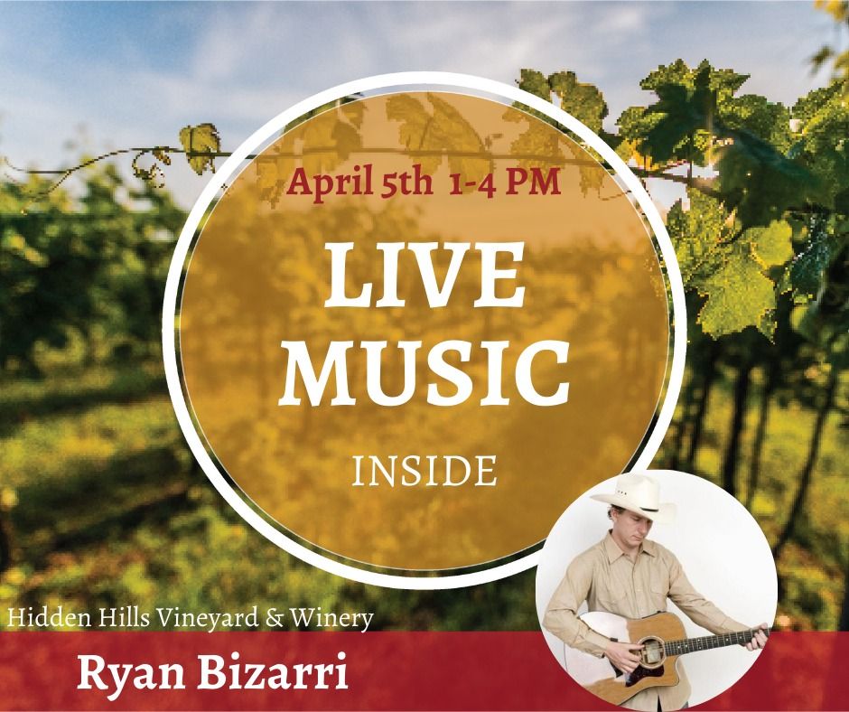 Live Music: Ryan Bizarri