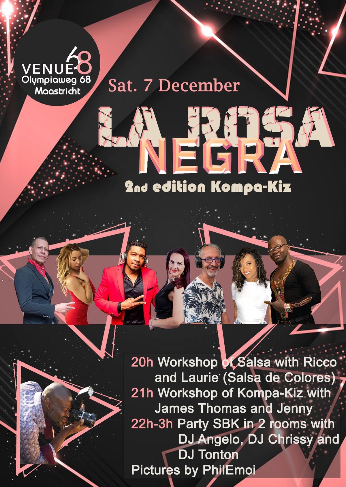 La Rosa Negra Sat. 7 December 2024 \ud83d\udca2\ud83d\udca2NEW\ud83d\udca2\ud83d\udca2NEW\ud83d\udca2\ud83d\udca2 Edition KOMPA-KIZ\ud83d\udca2\ud83d\udca2