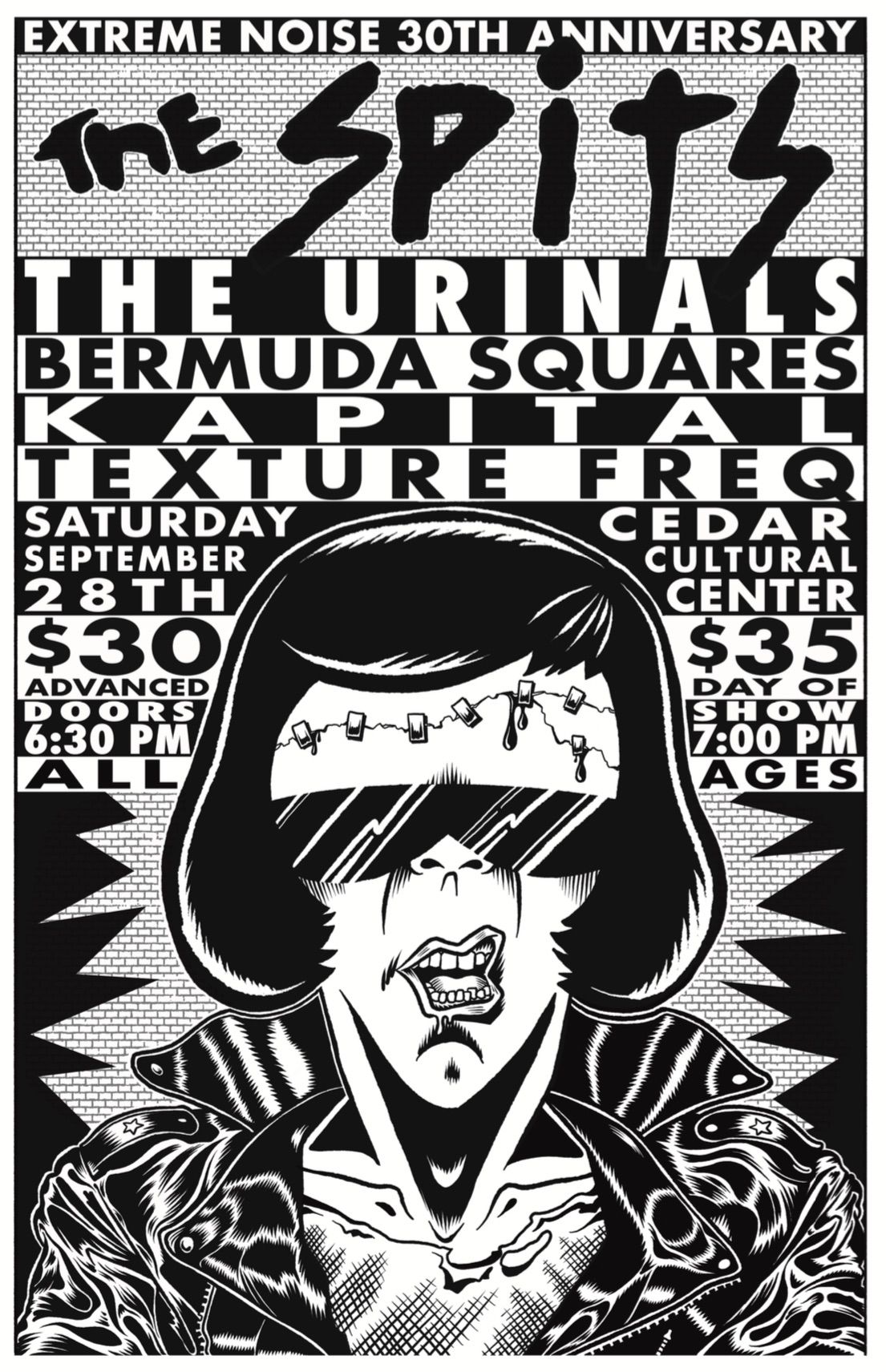 The Spits, The Urinals, Bermuda Squares, Kapital, Texture Freq