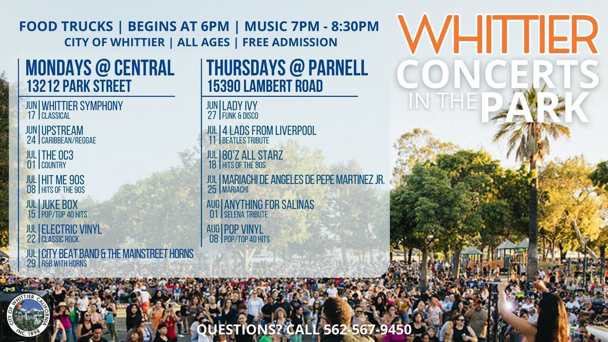 Concert in the Park - The OC3