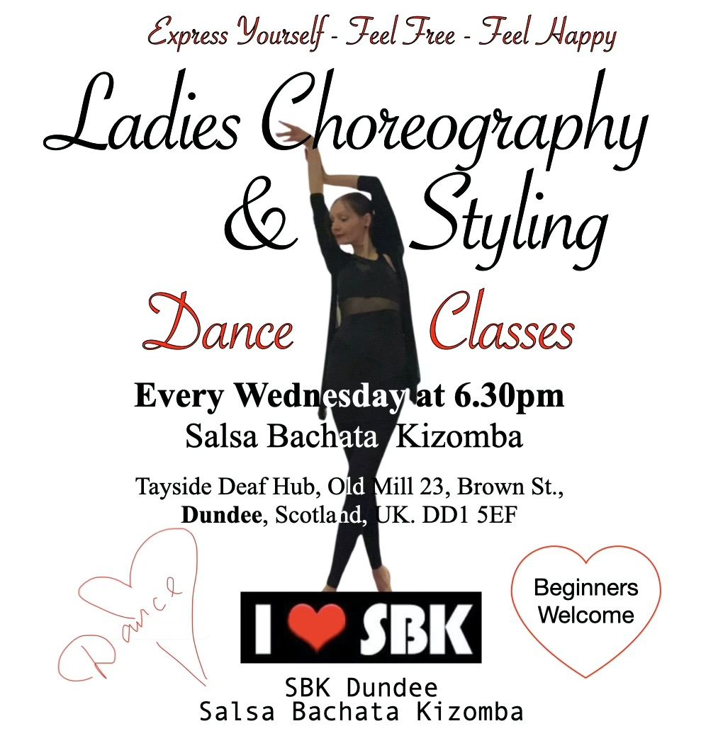 Ladies Choreography & Styling Dance classes