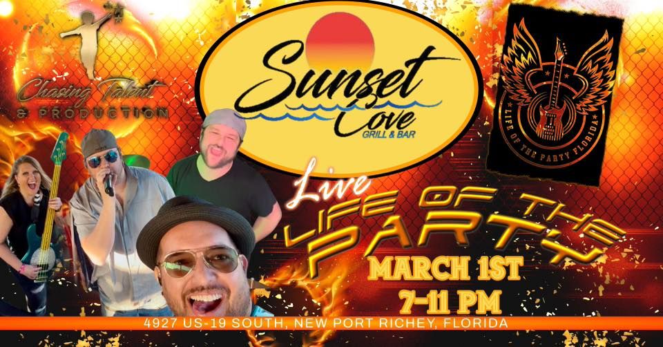 Life of the Party Florida for the Grand Re-Opening of Sunset Cove at Seafire Grill