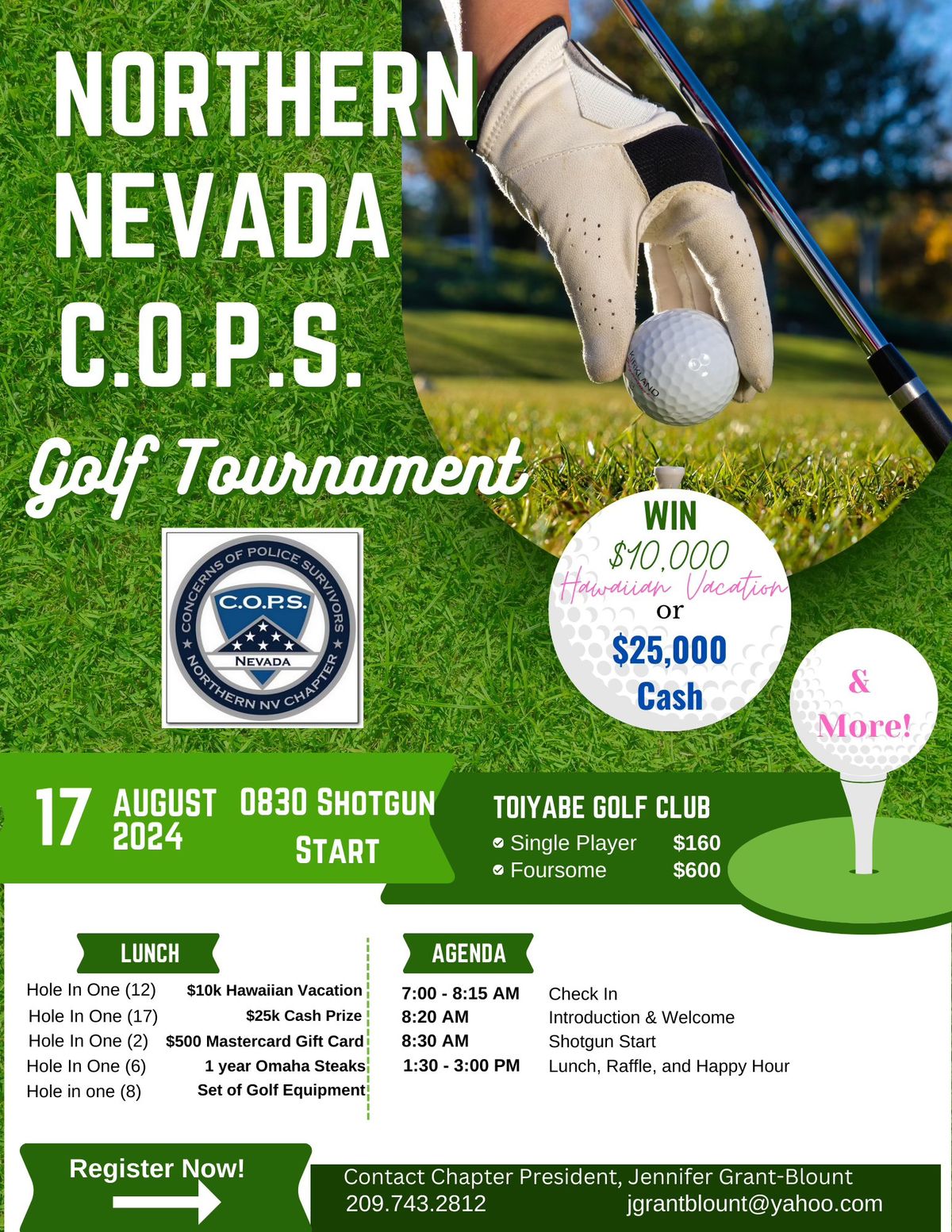 Northern Nevada Chapter of COPS Golf Tournament