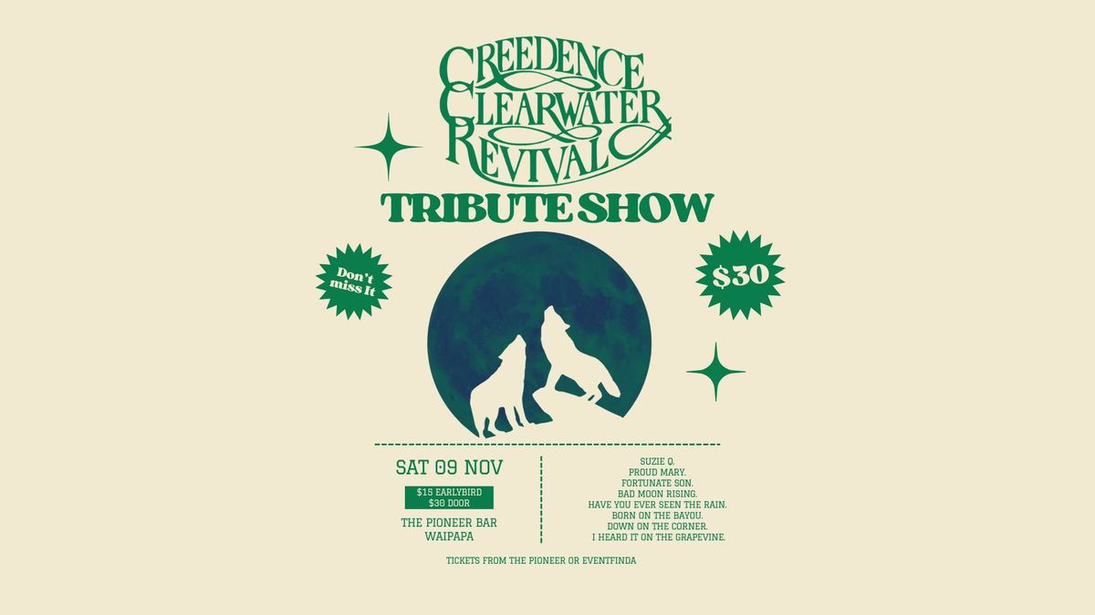 Creedence Clearwater Revival Tribute Show - Born on the Bayou