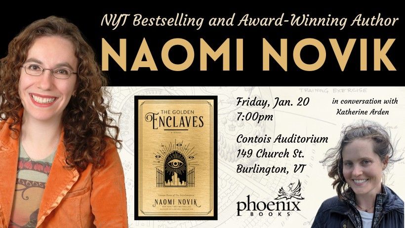 An Evening with Naomi Novik in conversation with Katherine Arden ...