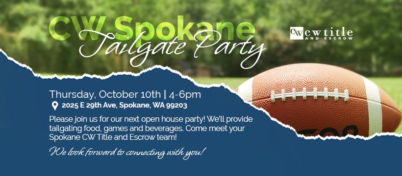 CW Spokane Open House Tailgate Party 2024