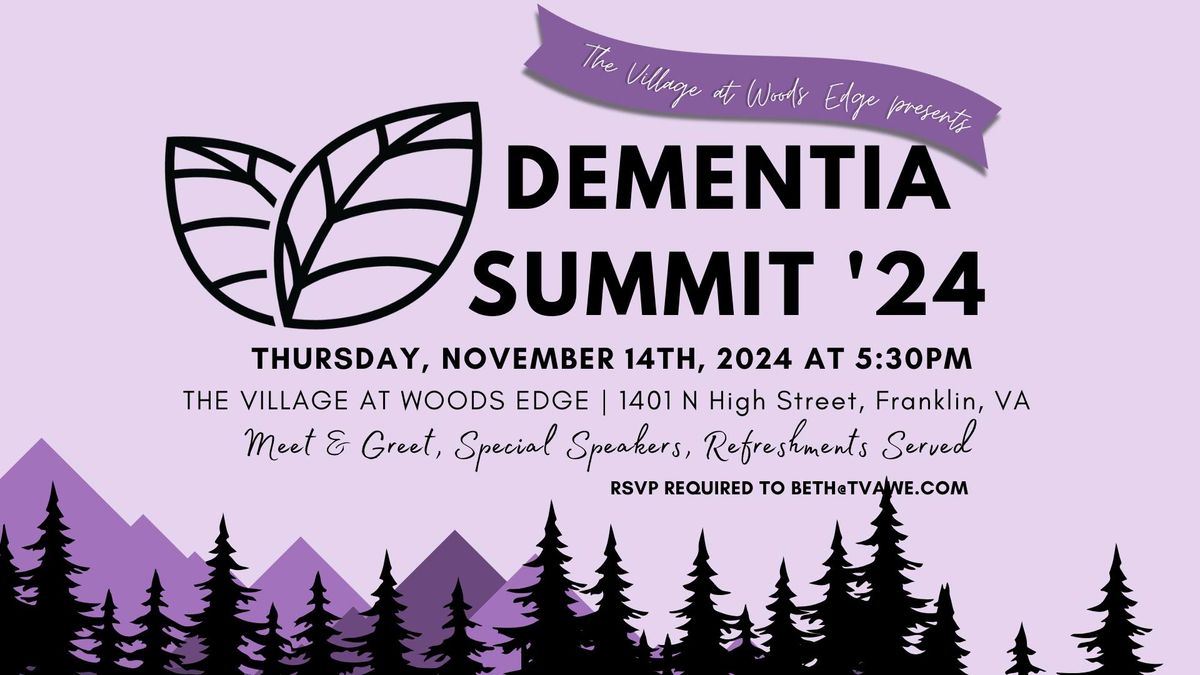 Dementia Summit at The Village 