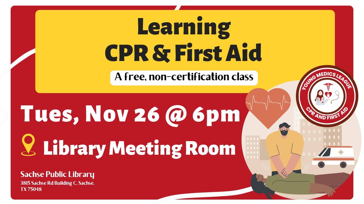 Learning CPR & First Aid