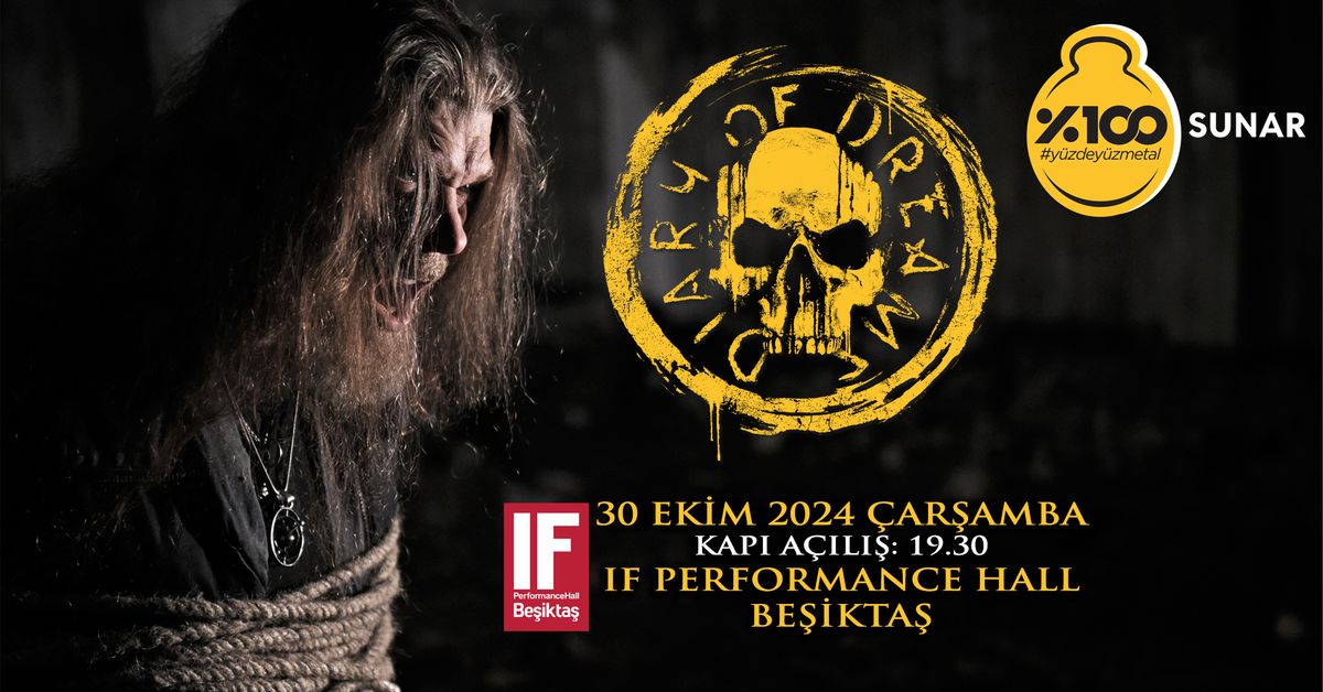 %100 Metal Sunar: Diary of Dreams \u0130stanbul Konseri