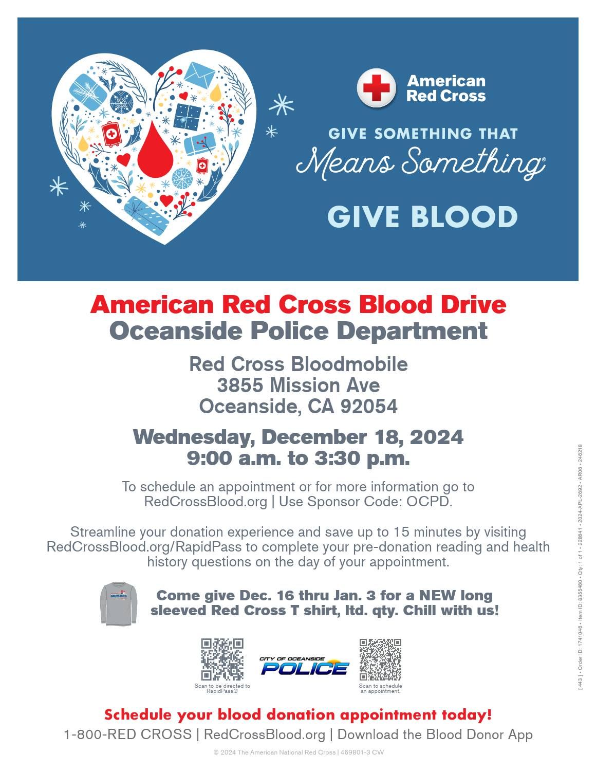 American Red Cross Blood Drive