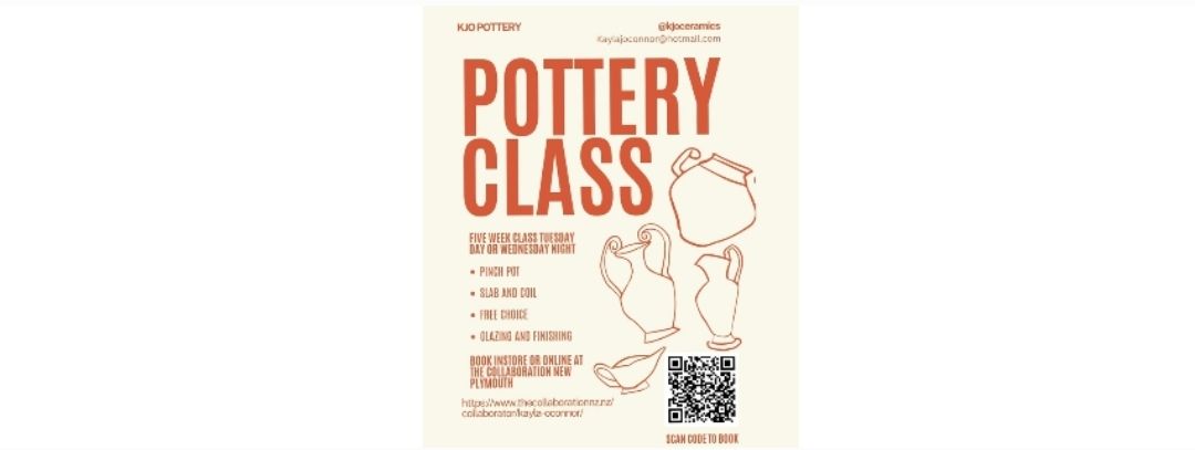  POTTERY CLASS - 5 WEEKS