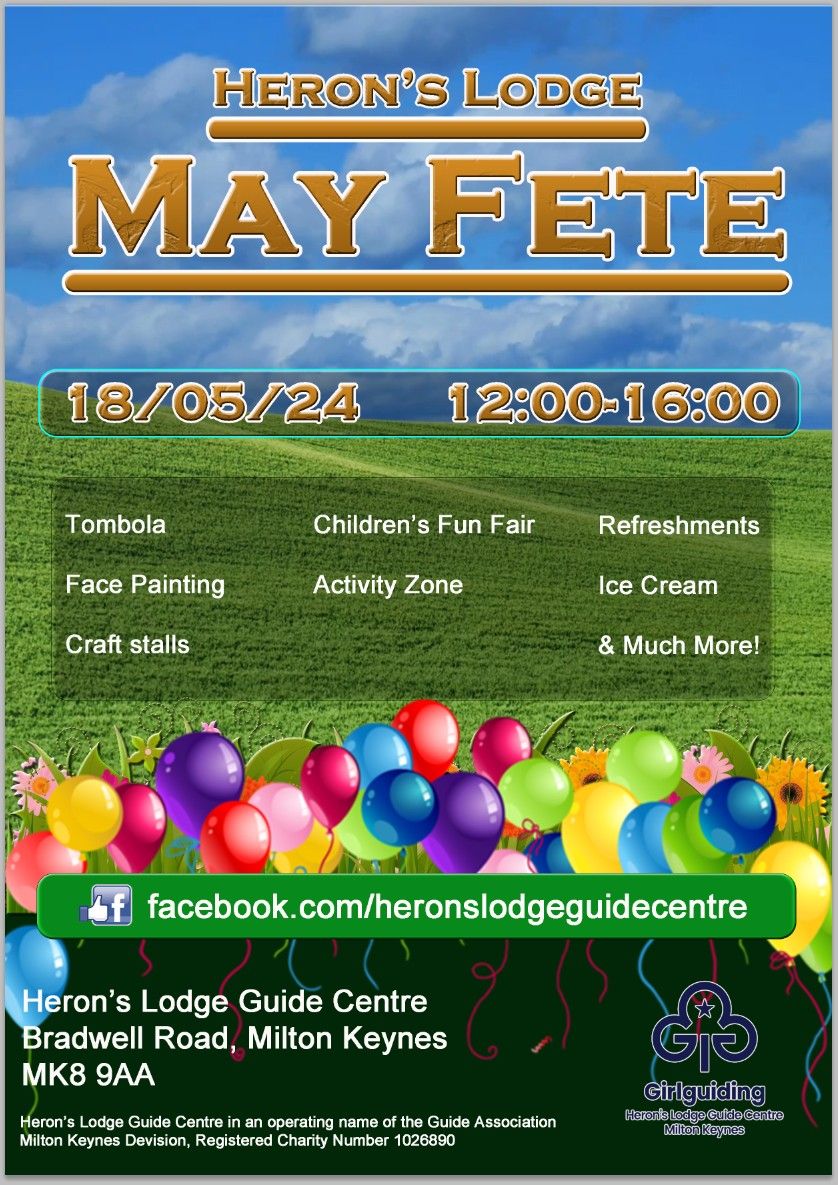 Herons Lodge Guide Centre - May Fete