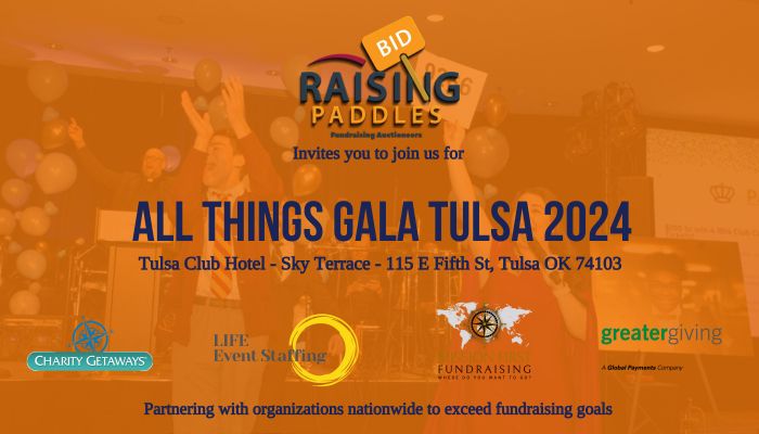 Raising Paddles: All Things Gala Seminar - Tulsa OK