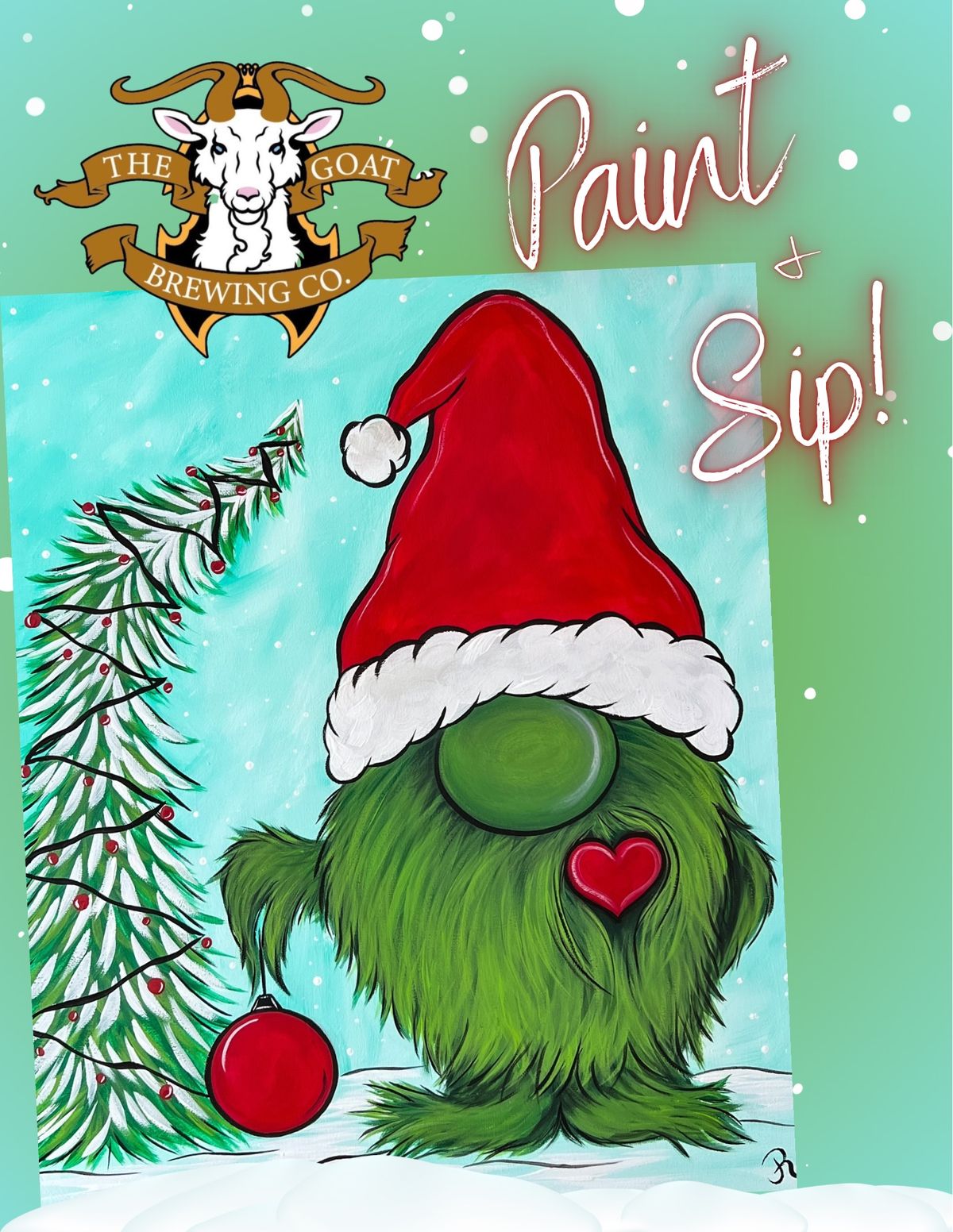 Holiday Paint & Sip at The Goat Brewing Co!