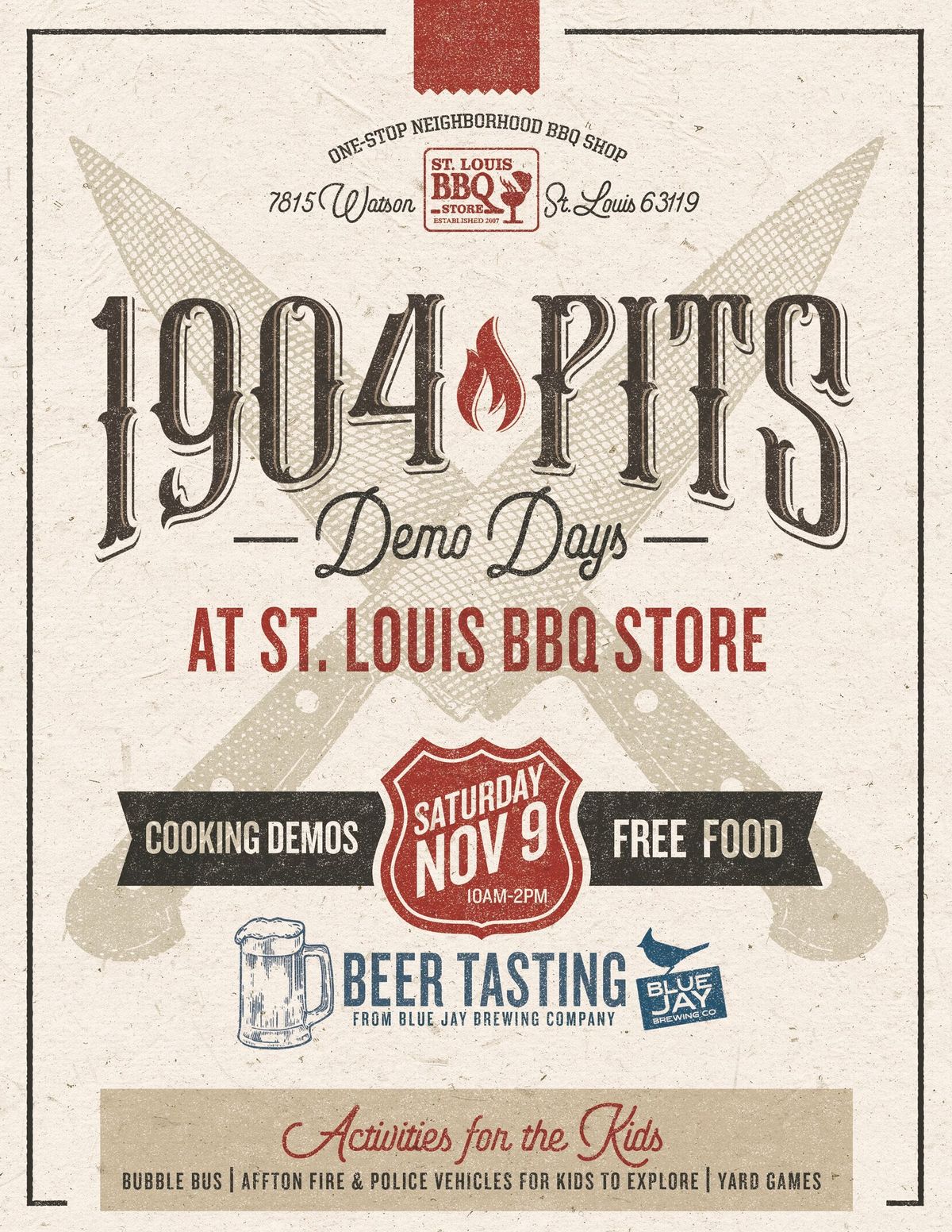 1904 Pits BBQ Demo Bonanza