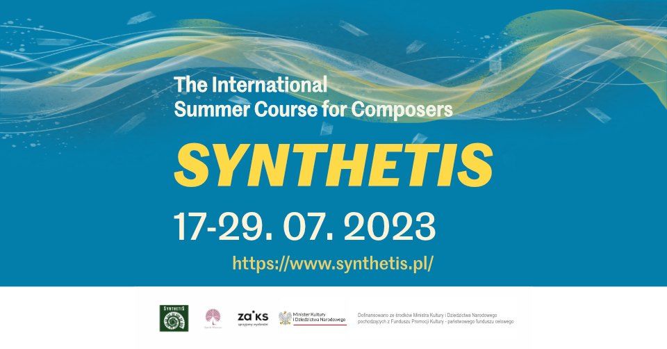 International Summer Course for Composers SYNTHETIS 2023 