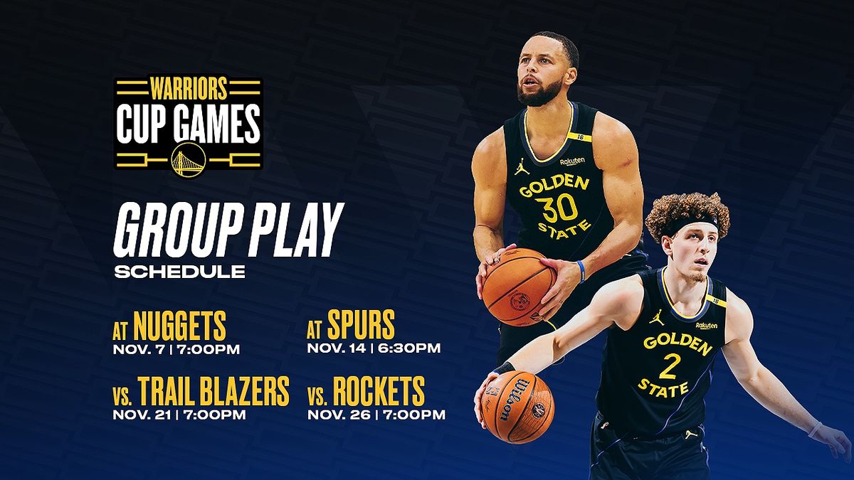 NBA Cup: Houston Rockets at Golden State Warriors