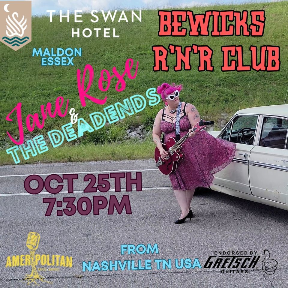 The Swan Bewicks Rock n Roll Club Jane Rose & The Deadends from the