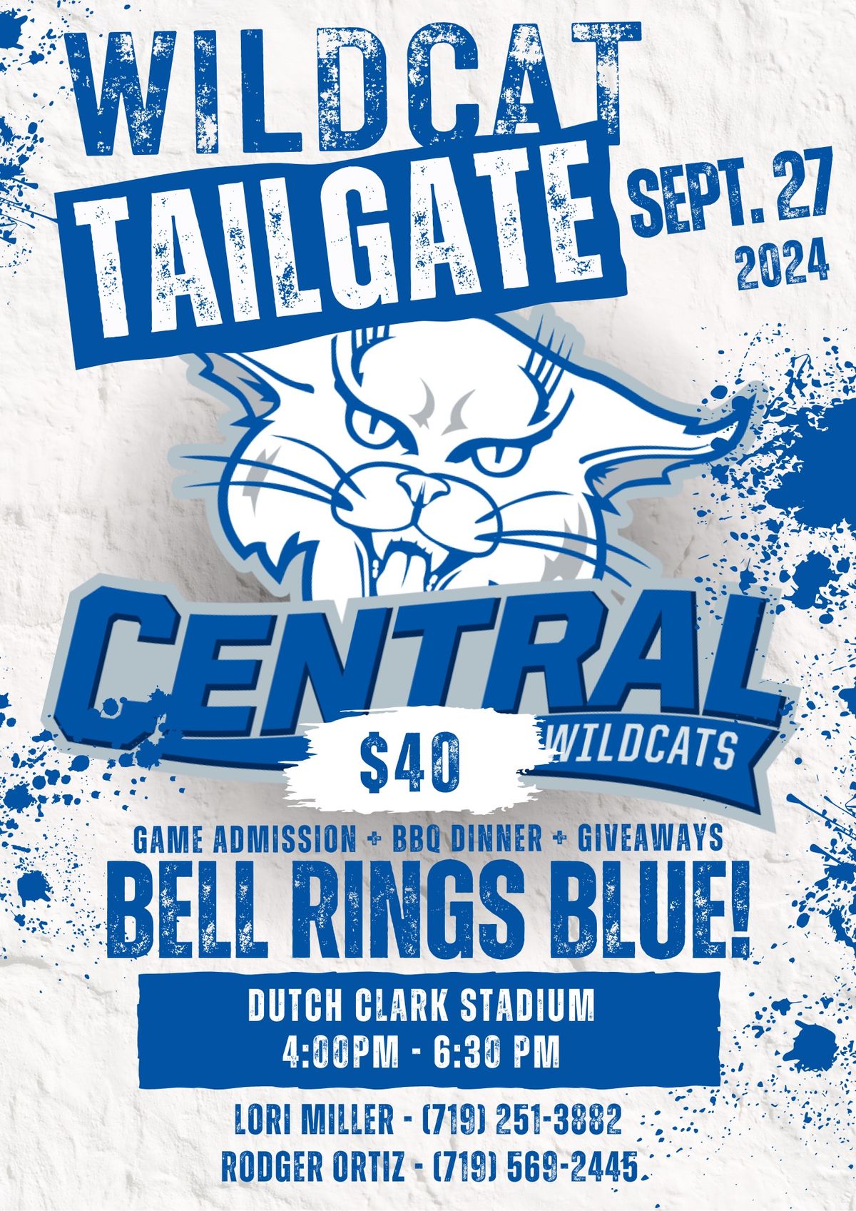 Bell Game Tailgate Fundraiser