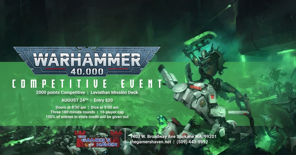 Warhammer 40,000 Competitive Event