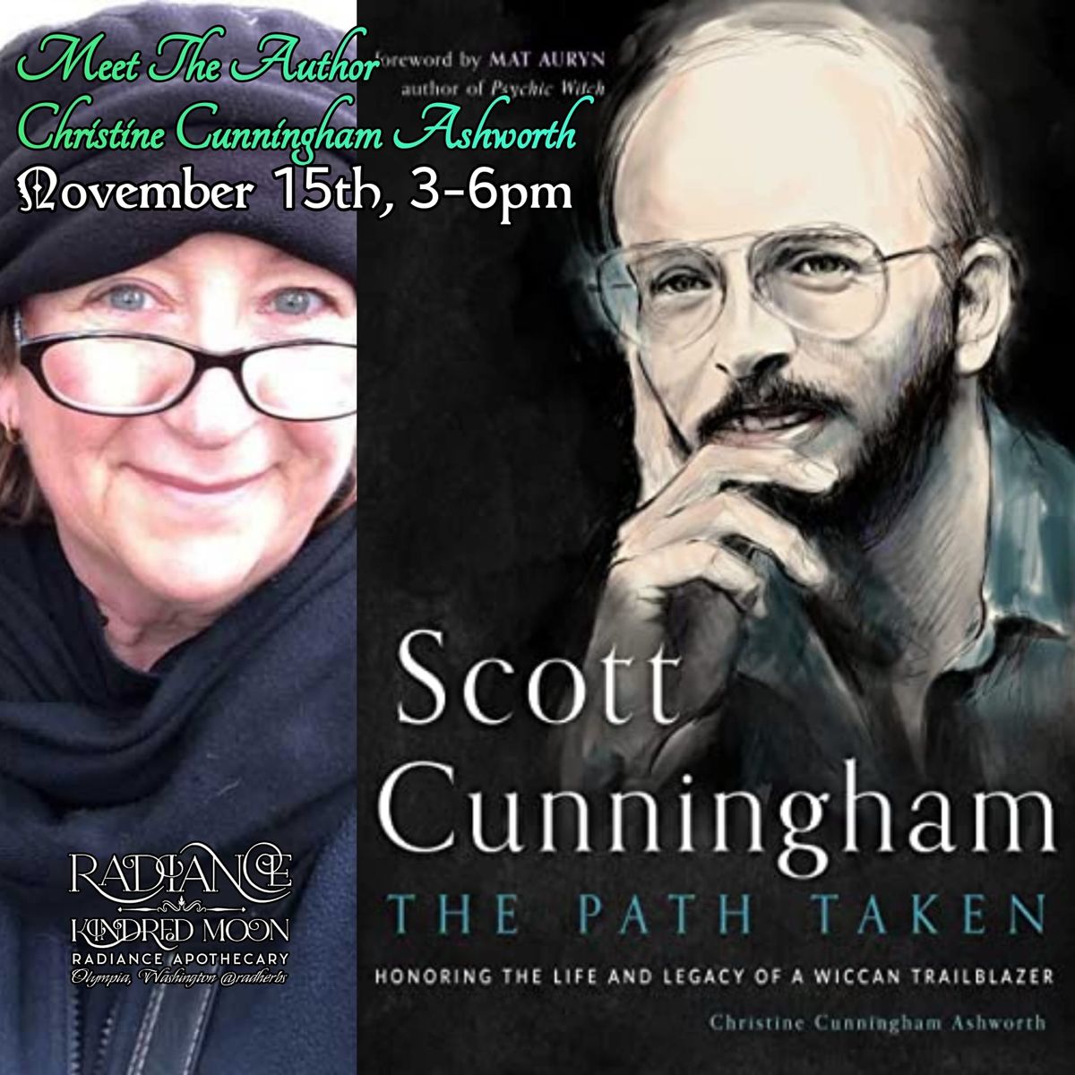 Author Christine Cunningham Ashworth  - Book Signing & Q&A