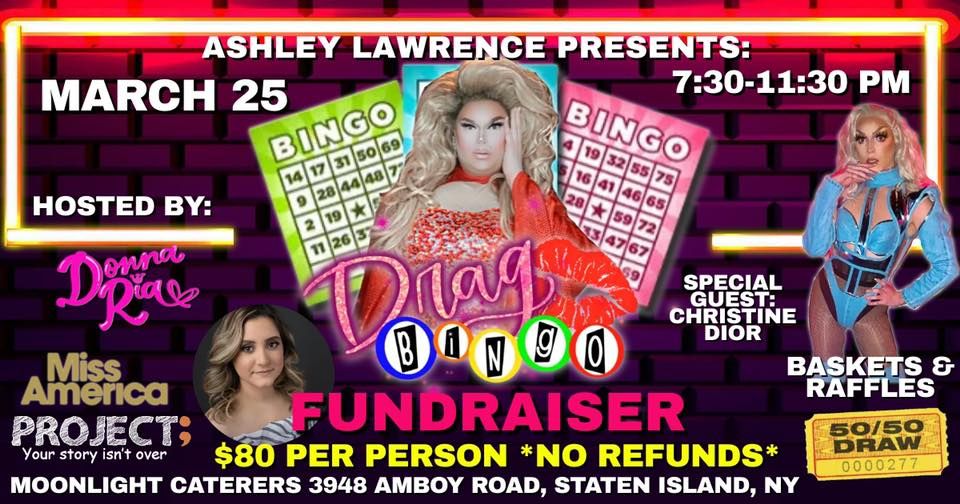 Drag Queen Bingo Fundraiser at Moonlight Caterers