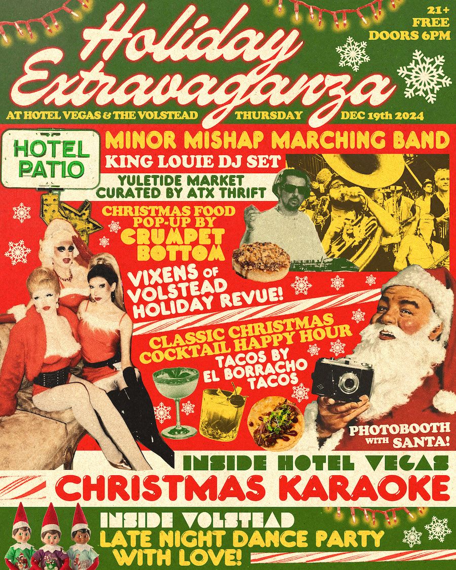 Holiday Extravaganza at Hotel Vegas & Volstead!