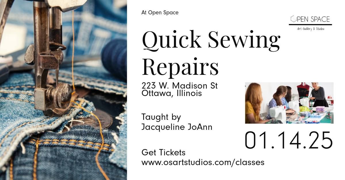 Quick Sewing Repairs