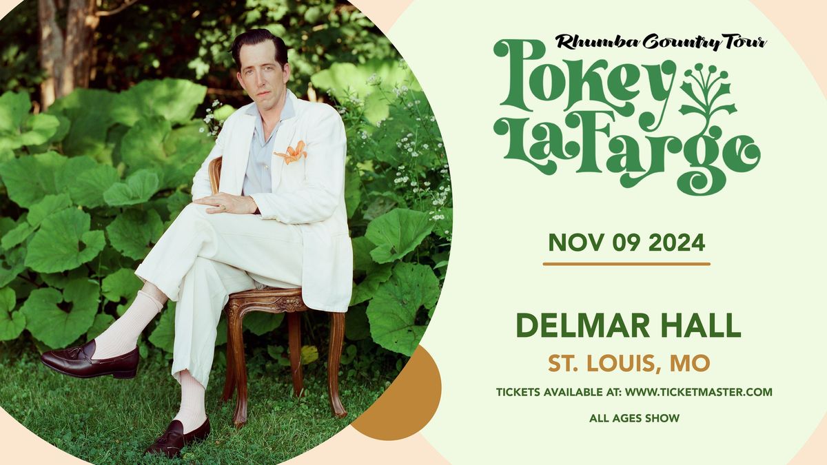 Pokey LaFarge at Delmar Hall 