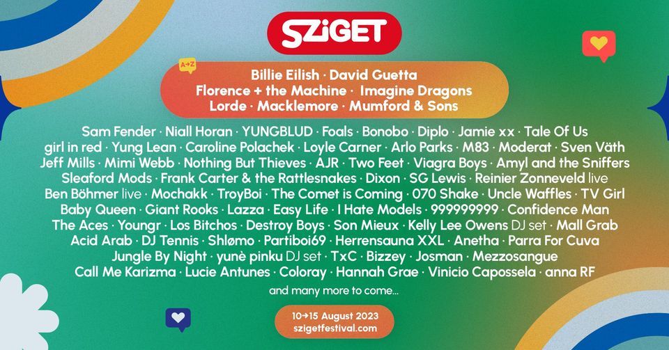 Sziget Festival 2023 \/\/ Official Event