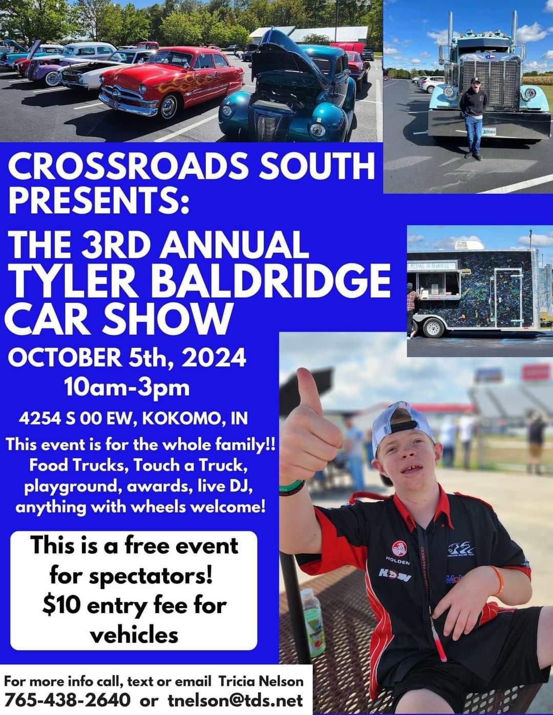 Tyler Baldridge 3rd annual Carshow