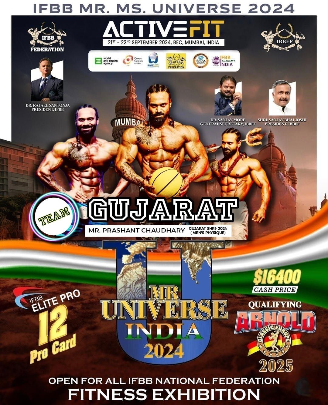 IFBB Mr. Universe India 2024