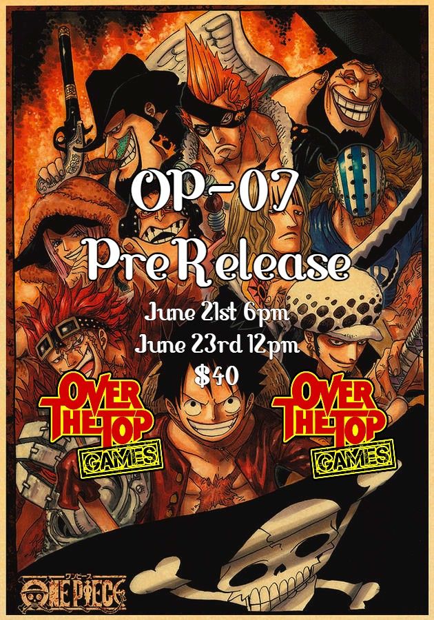 One Piece PreRelease 500 YEARS IN THE FUTURE 